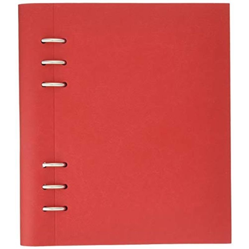 FILOFAX ファイロファックス システム手帳 クリップブック A5 レッド