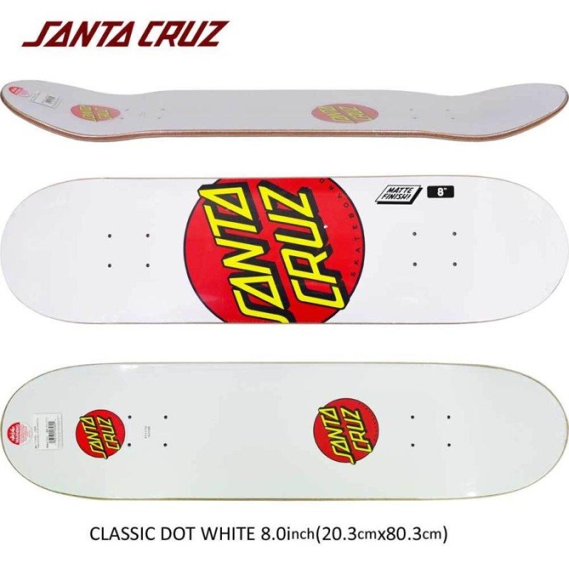 サンタクルーズ 8.0インチ スケボー デッキ Santa Cruz Skateboard