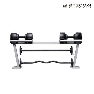 【官網限定】BYZOOM Pure Series 55LB槓鈴轉換架組合 - 黑