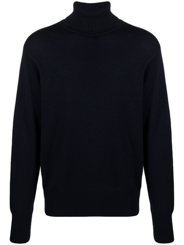 Société Anonyme - roll-neck virgin-wool jumper - men - Virgin Wool - L - Blue