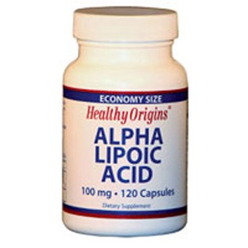 Alpha Lipoic Acid 120 Caps by Healthy Origins