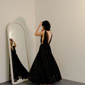 Shine From Within - 黑霧落胭 - 睡裙 - 黑