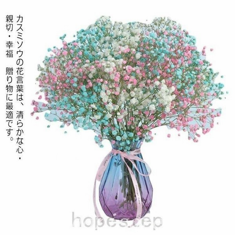 かすみ草カスミソウミックスかすみ草花花束生花フラワーベース 花瓶 付きギフトプレゼントミックスカラー花誕生日結婚ウエディング 通販 Lineポイント最大0 5 Get Lineショッピング