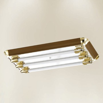 木製品 T8燈管吸頂燈F85-09-K4686