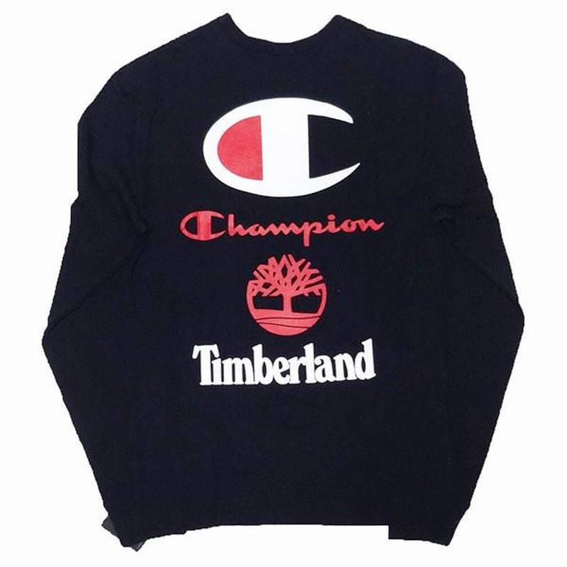 新品 Champion×Timberland L/S T-SHIRT チャンピオン ティンバーランド