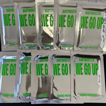 臺灣出貨💥寶怪迷你2快閃隨機卡babymonster寶怪we go up迷你2快閃隨機卡