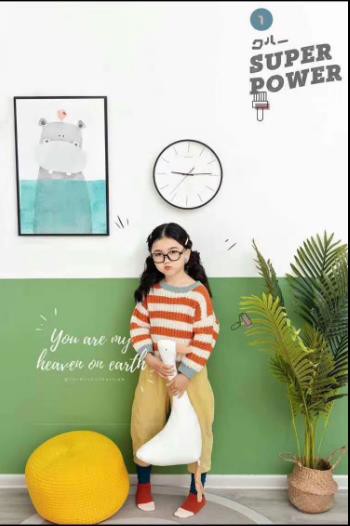 兒童攝影道具展會新款實景道具攝影棚裝修設計拍照道具北歐道具