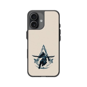 iPhone 17 Clear (相機按鈕) 酷墨灰 - Assassin's Creed - Assassin's Creed Mirage® - Basim & Eagle Crest