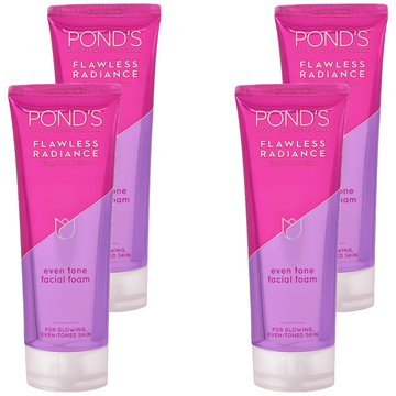 POND'S 旁氏 無瑕透亮系列 極致明亮洗面乳  100g  4件