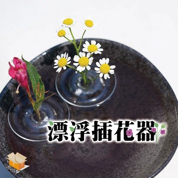【台灣現貨】漂浮插花器 水面插花器 插花器 鮮花保鮮器 插花器 透明花器 造型花器 玻璃花瓶