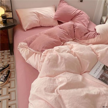 A類母嬰級可裸睡床包組 超柔水洗磨毛床包四件組 床單四件套 床包 被套 學生 宿舍 三件套