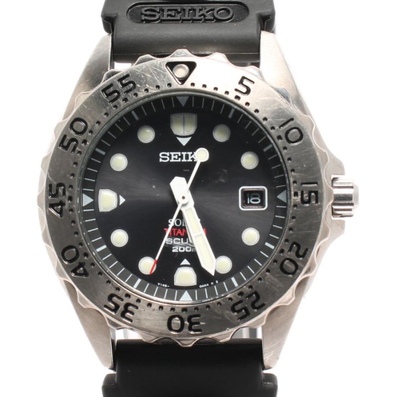 seiko scuba air diver's まるっこく 200m 時計