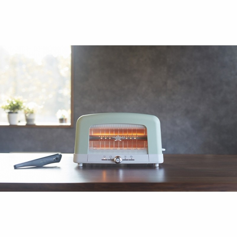 アラジン グラファイトポップアップトースター グリーン 2枚焼き おしゃれ 一人暮らし レトロ 焼き色調整可 瞬間発熱 家電 ラッピング ギフトシール付き 通販 Lineポイント最大1 0 Get Lineショッピング