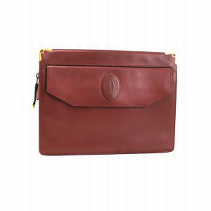 驚きの値段 クラッチバッグ 【美品】Cartier カルティエ セカンド