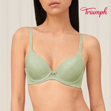 黛安芬-超彈力魔術系列 魔術托高集中罩杯內衣 A-C 綠