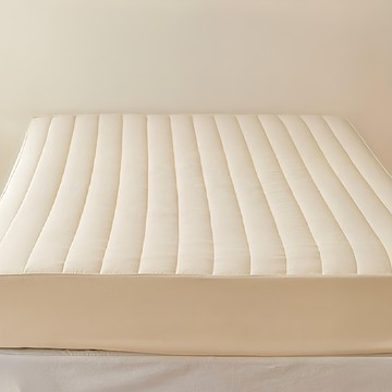 Maatila Stay系列 絎縫床墊套  Q(150 x 200 x 30cm)  Cream