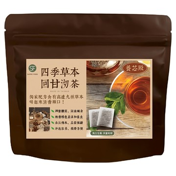 Super Food 養芯殿四季草本回甘沏茶 6g*12包 獨立包裝 天然草本  1袋