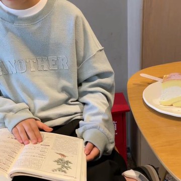 兒童毛圈衛衣春秋款親子裝童裝男童洋氣秋裝小學生青少年寬松上衣