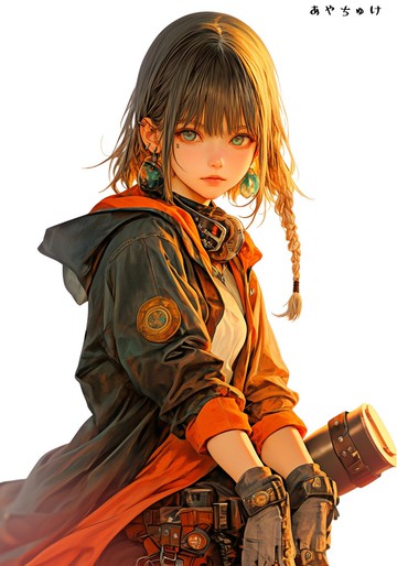 【11月新品】07-105-0298 人物貼紙 冬日女孩