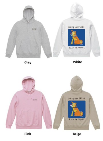 【JUTA 聯名款】KEEP THE FAITH RAIN OR SHINE 連帽衫