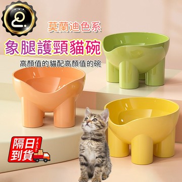 寵物高腳碗 貓咪碗 寵物護頸碗 狗狗碗 斜口碗 水碗 貓狗通用碗 斜口止滑碗 貓碗 高腳碗 QJ2667