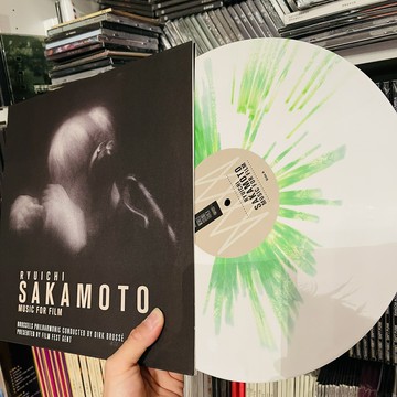 【靚號】坂本龍一 MUSIC FOR FILM 綠色噴濺彩膠 黑膠唱片2LP