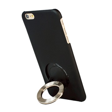 Rolling Ave.｜iCircle iphone6 / iphone6S 背蓋支架(黑+金環)