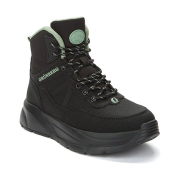 GRUNBERG BLACK CASUAL CLOSED WARM BOOTS 黑色女款鞋子