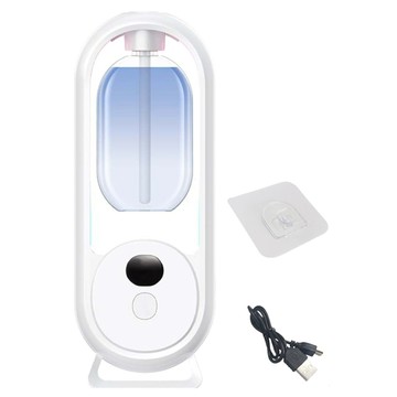 Reddot 紅點生活 五檔數顯智能自動定時香薰機 附充電線 + 背膠掛勾  優雅白  單一商品