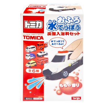 targa TOMICA 特種車輛沐浴球  水槍小汽車  1盒
