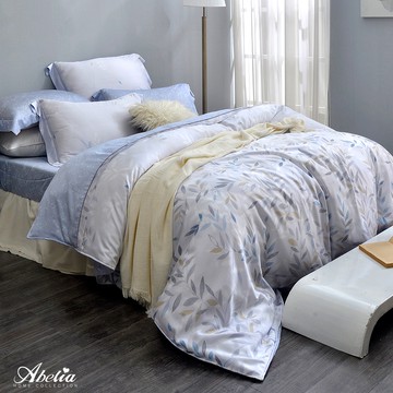 Abelia 600織天絲 兩用被床包組 雙/加/特 晨光葉語 四件式 天絲 格蕾寢飾