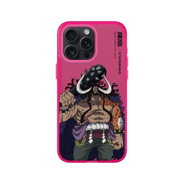 iPhone 15 Pro Max Clear 粉漾桃 - 航海王 One Piece - 角色系列-凱多