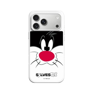 iPhone 17 Pro Max SolidX 白 - 樂一通 Looney Tunes - 大臉傻大貓