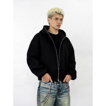 🔥臺灣出貨 boxy fit boxy 帽t 連帽外套 cleanfit 帽踢 連帽夾剋 boxy 夾剋 bomber美