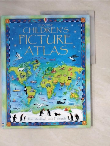 【書寶二手書T8／少年童書_ZZV】The Usborne Children's Picture Atlas_Ruth Brocklehurst