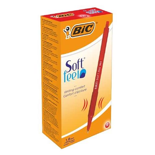 BIC Soft Feel ボールペン 12-Count