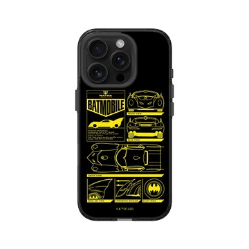 iPhone 16 Pro Clear (相機按鈕) 酷墨灰 - Batman 蝙蝠俠 - 蝙蝠車