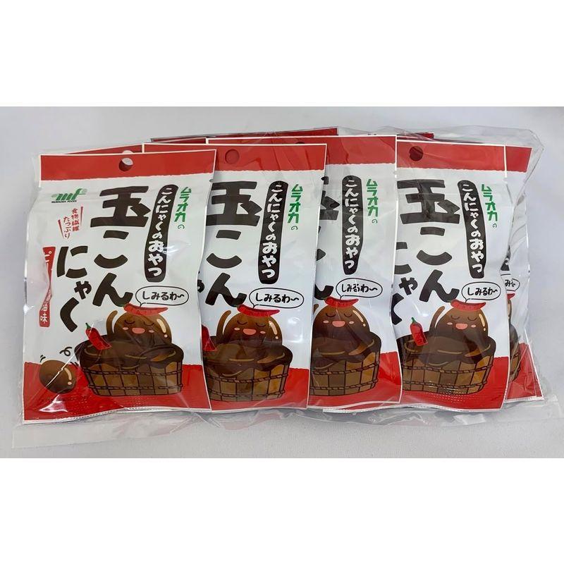 村岡食品 おやつ玉こんにゃく ピリ辛醤油味 30g×10袋