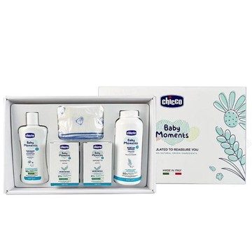 Chicco 寶貝嬰兒植萃沐浴澎澎質感禮盒(CCG651055) 810元