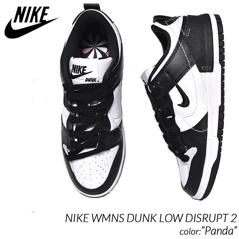 NIKE WMNS DUNK LOW DISRUPT 2 Panda ナイキ ウィメンズ ダンク ロー ディスラプト スニーカー ( パンダ  ブラック 黒 白 メンズ DV4024-002 ) | LINEショッピング