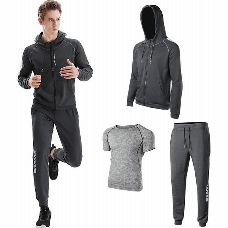 シュアナウ Surenow ランニングウェア メンズ ジャージ スポーツウェア 上下セット トレーニングウェア 半袖シャツ パーカー ズボン 吸汗速 通販 Lineポイント最大0 5 Get Lineショッピング