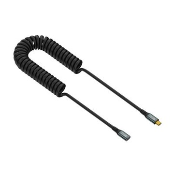 UniSync USB3.2 雙向高速傳輸線 Type-c 8K60Hz全功能影音彈簧線