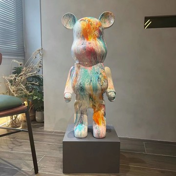 【最低價 公司貨】輕奢卡通暴力熊存錢罐客廳家居簡約電視柜大號落地創意裝飾品擺件