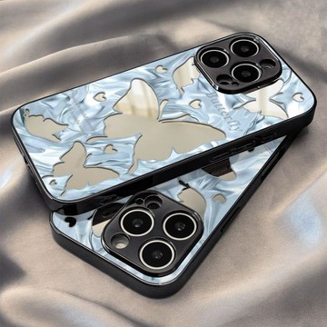 適用於蘋果17promax手機殼新款鏡面iPhoneAir女16高級15流行14/13