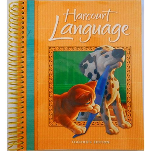 Harcourt School Teacher's Edition Grade Language Arts 2002