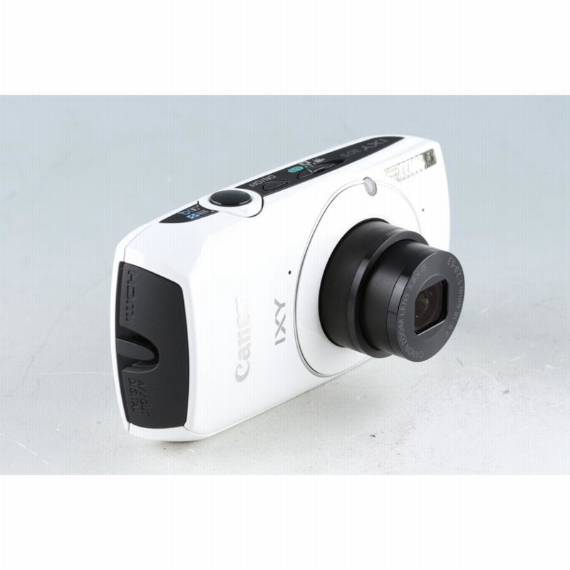 Canon IXY 305 ホワイト デジタルカメラ 付属品あり おまけ付き