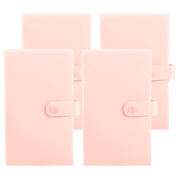 小麥購物 卡片收納本 G569 19.2 x 11.5cm 67g  4本  櫻花粉