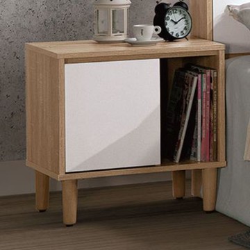 文創集 艾米利1.7尺單抽床頭櫃-52x40x55cm免組