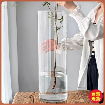 【超高透明壓克力魚缸】家用圓形魚缸 客廳富貴竹花瓶 壓克力圓筒 直筒有機壓克力花瓶 鬥魚魚缸 壓克力魚缸 魚缸