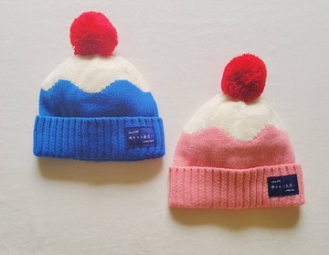 富士山毛帽 出國必備保暖  獨家設計